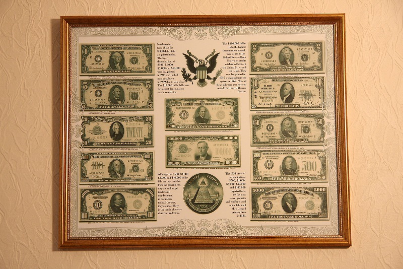 Доллары, США